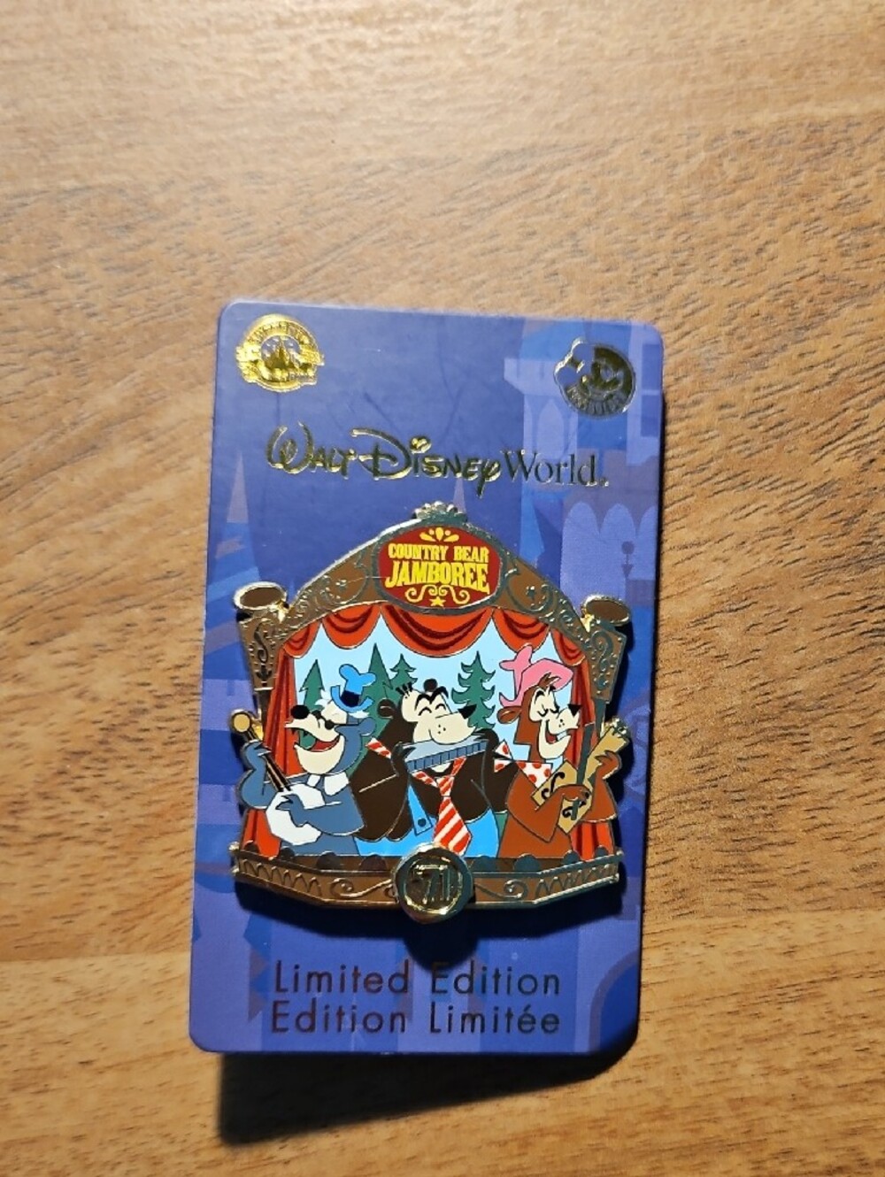 Disney Country Bear Jamboree 50th Anniversary Disney World Pin